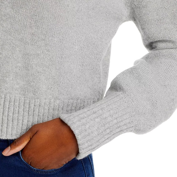 Paige Maxie Sweater - Heather Grey Cashmere - Picture 6 of 16